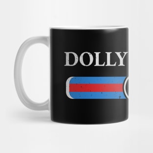Graphic Dolly Name Vintage Birthday Retro Gift Mug